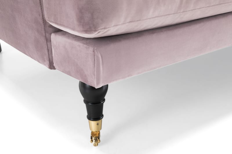 Andrew 2-seters Fløyelssofa - Lilla - Møbler - Sofaer - Howard-sofaer