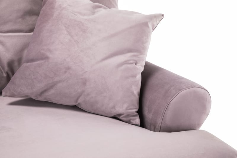 Andrew 2-seters Fløyelssofa - Lilla - Møbler - Sofaer - Howard-sofaer