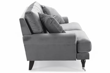 Andrew 2-seters Fløyelssofa - Lys grå - Møbler - Sofaer - Fløyelssofaer