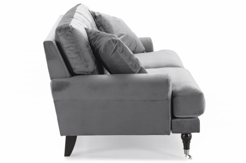 Andrew 2-seters Fløyelssofa - Lys grå - Møbler - Sofaer - Fløyelssofaer