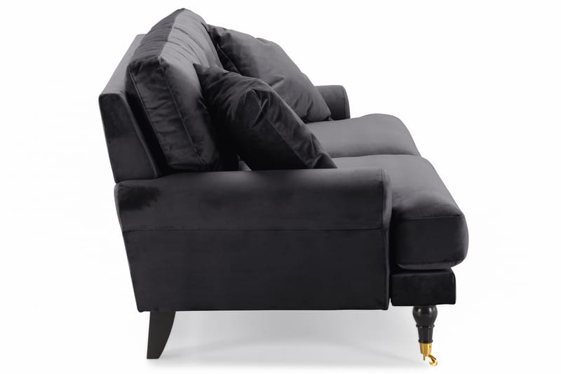 Andrew 2-seters Fløyelssofa - Mørk grå - Møbler - Sofaer - Fløyelssofaer