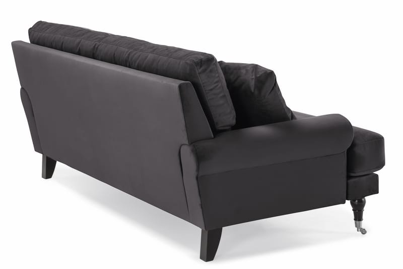 Andrew 2-seters Fløyelssofa - Mørk grå - Møbler - Sofaer - Fløyelssofaer