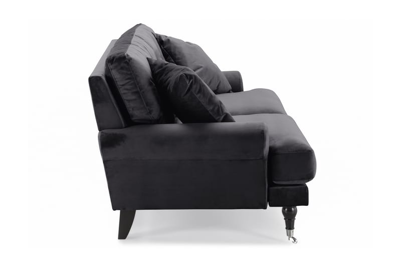 Andrew 2-seters Fløyelssofa - Mørk grå - Møbler - Sofaer - Fløyelssofaer