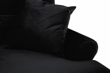 Andrew 2-seters Fløyelssofa - Svart - Møbler - Sofaer - Fløyelssofaer