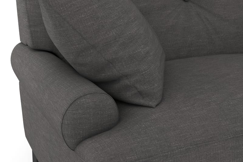 Andrew 2-seters Stoffsofa - Mørk grå - Møbler - Sofaer - 2 seter sofa