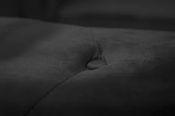 Chesterfield Lyx 3-seter Fløyelssofa – Dyp sofa - Svart - Møbler - Sofaer - Howard-sofaer