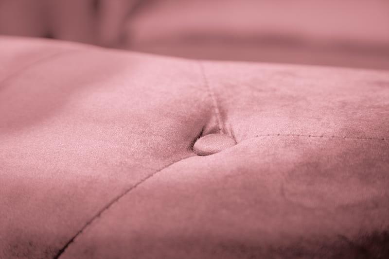Chesterfield Lyx Fløyelssofa 2-seter - Rostrosa - Møbler - Sofaer - Howard-sofaer