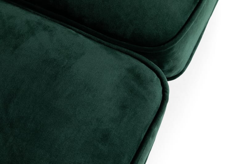 Fløyelssofa Walton Lyx 2-seter - Mørkgrønn - Fløyelssofaer - 2 seter sofa - Howard-sofaer - Chesterfield sofaer