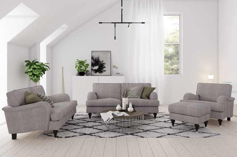 Howard Classic 2-seters Stoffsofa - Beige / Grå - Møbler - Sofaer - Howard-sofaer