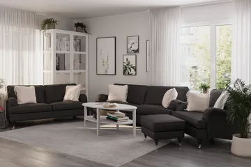 Howard Classic 2-seters Stoffsofa - Mørk grå - Møbler - Sofaer - Howard-sofaer