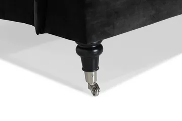 Howard Classic 2-seters Svunget Fløyelssofa - Svart - Møbler - Sofaer - Howard-sofaer