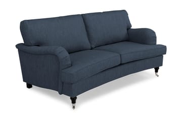 Howard Classic 2-seters Svunget Stoffsofa - Blå - Møbler - Sofaer - Howard-sofaer