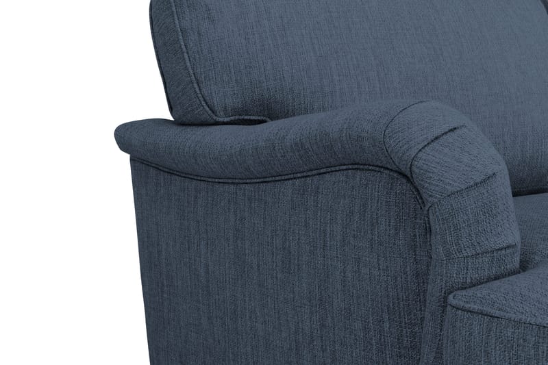 Howard Classic 2-seters Svunget Stoffsofa - Blå - Møbler - Sofaer - Howard-sofaer