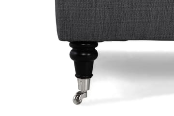 Howard Classic 2-seters Svunget Stoffsofa - Mørk grå - Møbler - Sofaer - Howard-sofaer