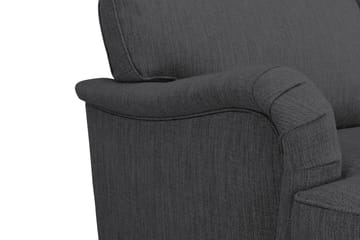 Howard Classic 2-seters Svunget Stoffsofa - Mørk grå - Møbler - Sofaer - Howard-sofaer