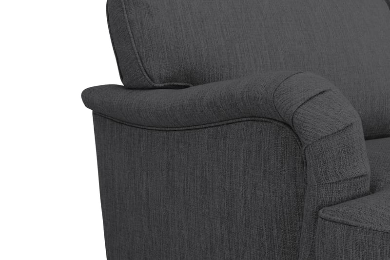 Howard Classic 2-seters Svunget Stoffsofa - Mørk grå - Møbler - Sofaer - Howard-sofaer