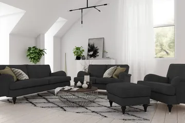 Howard Classic 3-seters Stoffsofa - Antrasitt - Møbler - Sofaer - Howard-sofaer