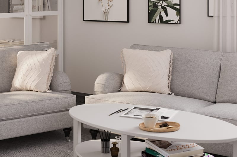 Howard Classic 3-seters Stoffsofa - Grå - Møbler - Sofaer - Howard-sofaer