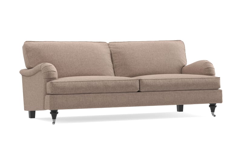 Howard Classic 3-seters Stoffsofa - Mørk beige - Møbler - Sofaer - Howard-sofaer