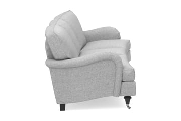 Howard Classic 3-seters Svunget Stoffsofa - Grå - Møbler - Sofaer - Howard-sofaer