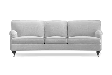 Howard Classic 3-seters Svunget Stoffsofa - Grå - Møbler - Sofaer - Howard-sofaer