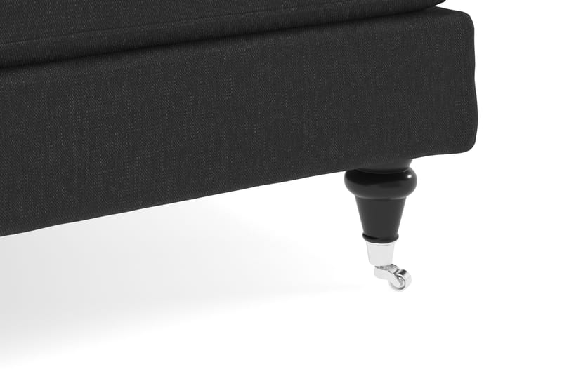 Howard Classic 3-seters Svunget Stoffsofa - Mørk grå - Møbler - Sofaer - Howard-sofaer