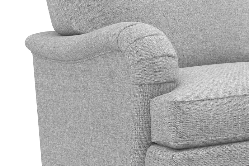 Howard Classic 6-seters L-formet Hjørnesofa i Stoff - Grå - Møbler - Sofaer - Howard-sofaer