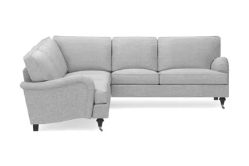 Howard Classic 6-seters L-formet Hjørnesofa i Stoff - Grå - Møbler - Sofaer - Howard-sofaer