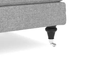 Howard Classic 6-seters L-formet Hjørnesofa i Stoff - Grå - Møbler - Sofaer - Howard-sofaer