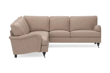 Howard Classic 6-seters L-formet Hjørnesofa i Stoff - Mørk beige - Møbler - Sofaer - Howard-sofaer