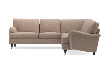 Howard Classic 6-seters L-formet Hjørnesofa i Stoff - Mørk beige - Møbler - Sofaer - Howard-sofaer