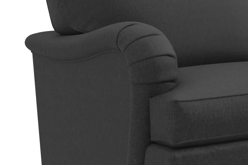 Howard Classic 6-seters L-formet Hjørnesofa i Stoff - Mørk grå - Møbler - Sofaer - Howard-sofaer