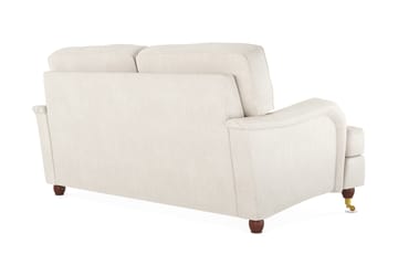 Howard Lyx 2-seters Fløyelssofa - Kremhvit - Møbler - Sofaer - Howard-sofaer