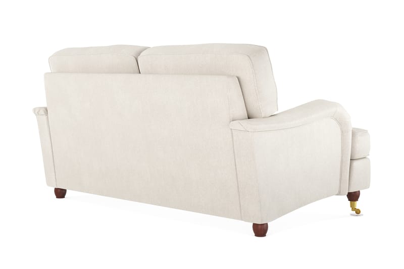 Howard Lyx 2-seters Fløyelssofa - Kremhvit - Møbler - Sofaer - Howard-sofaer