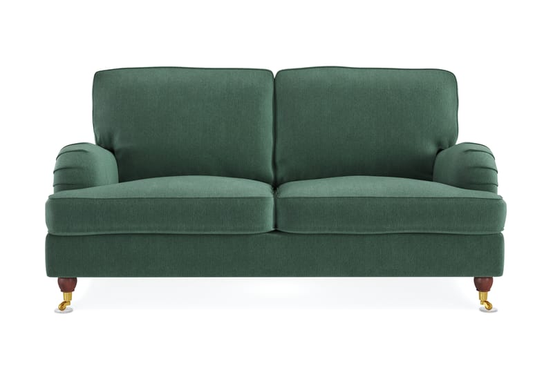 Howard Lyx 2-seters Fløyelssofa - Mørk grønn - Møbler - Sofaer - Howard-sofaer