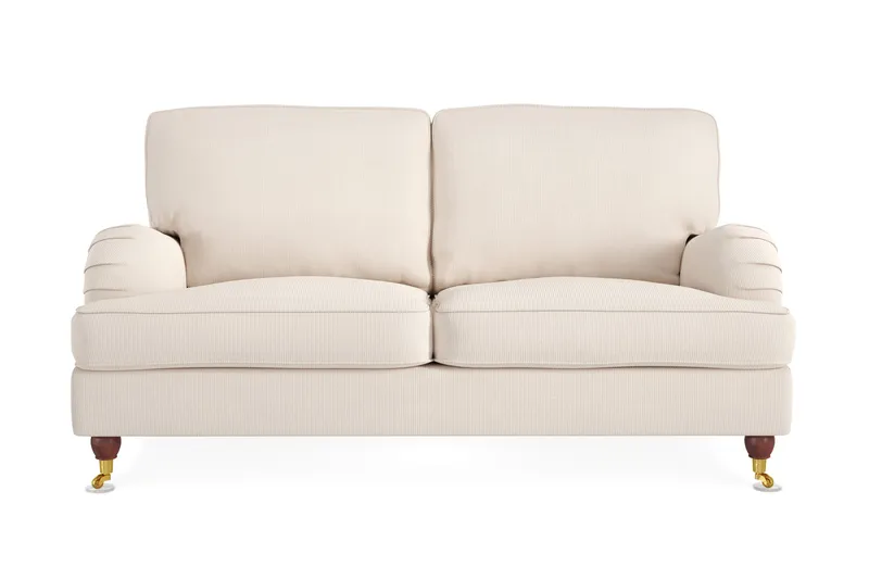Howard Lyx 2-seters Manchestersofa, Beige