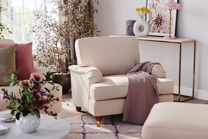 Howard Lyx 2-seters Manchestersofa - Beige - Møbler - Sofaer - Howard-sofaer