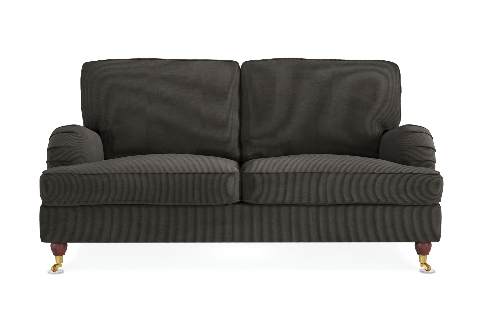 Howard Lyx 2-seters Manchestersofa - Mørk grå - Møbler - Sofaer - Howard-sofaer