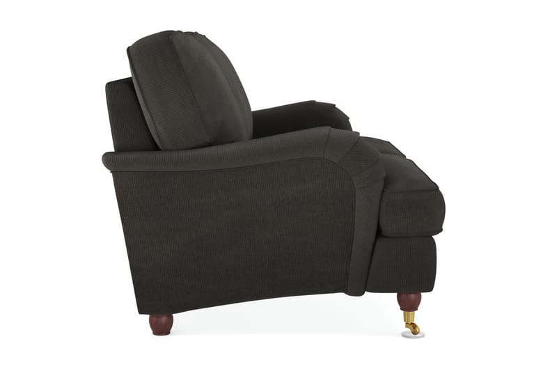 Howard Lyx 2-seters Manchestersofa - Mørk grå - Møbler - Sofaer - Howard-sofaer
