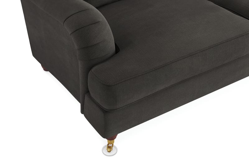Howard Lyx 2-seters Manchestersofa - Mørk grå - Møbler - Sofaer - Howard-sofaer