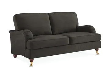 Howard Lyx 2-seters Manchestersofa - Mørk grå - Møbler - Sofaer - Howard-sofaer