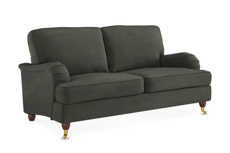 Howard Lyx 2-seters Manchestersofa - Mørk grønn - Møbler - Sofaer - Howard-sofaer