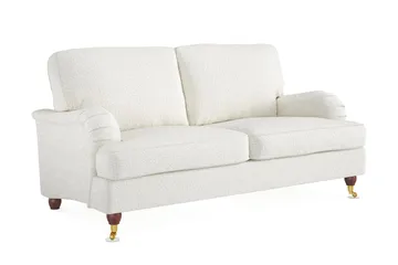Howard Lyx 2-seters Sofa i Bouclé - Hvit - Møbler - Sofaer - Howard-sofaer