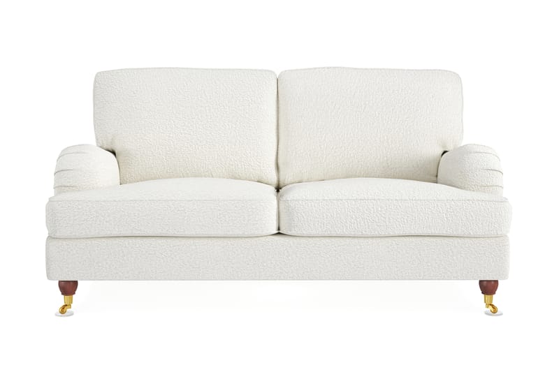 Howard Lyx 2-seters Sofa i Bouclé - Hvit - Møbler - Sofaer - Howard-sofaer