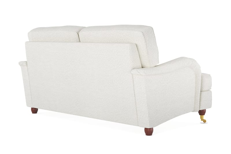 Howard Lyx 2-seters Sofa i Bouclé - Hvit - Møbler - Sofaer - Howard-sofaer