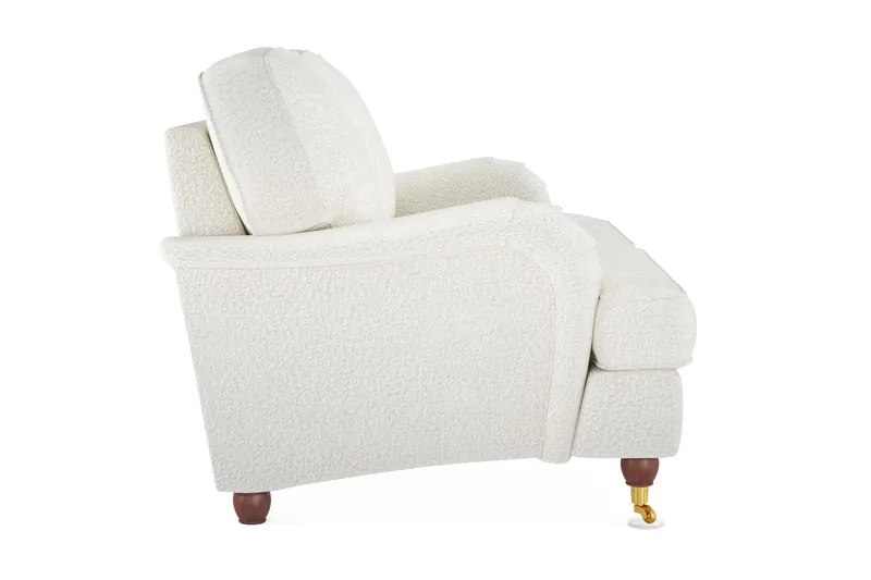 Howard Lyx 2-seters Sofa i Bouclé - Hvit - Møbler - Sofaer - Howard-sofaer
