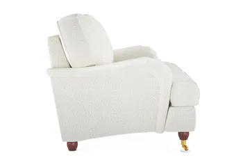 Howard Lyx 2-seters Sofa i Bouclé - Hvit - Møbler - Sofaer - Howard-sofaer