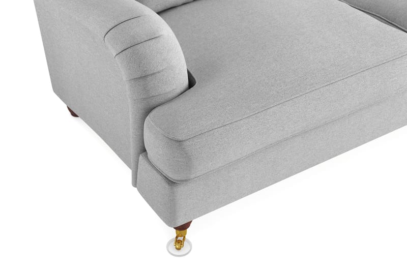 Howard Lyx 2-seters Stoffsofa - Lys grå - Møbler - Sofaer - Howard-sofaer