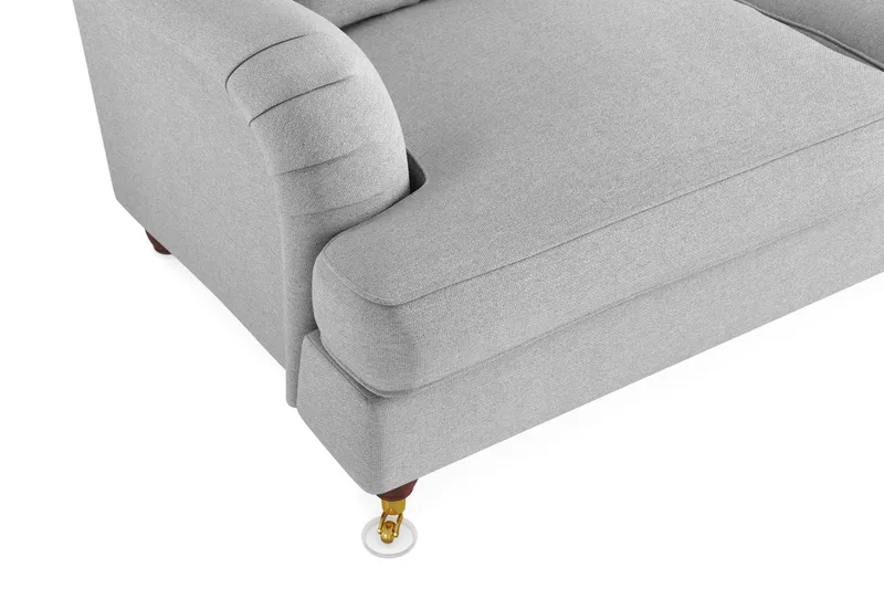 Howard Lyx 2-seters Stoffsofa - Lys grå - Møbler - Sofaer - Howard-sofaer