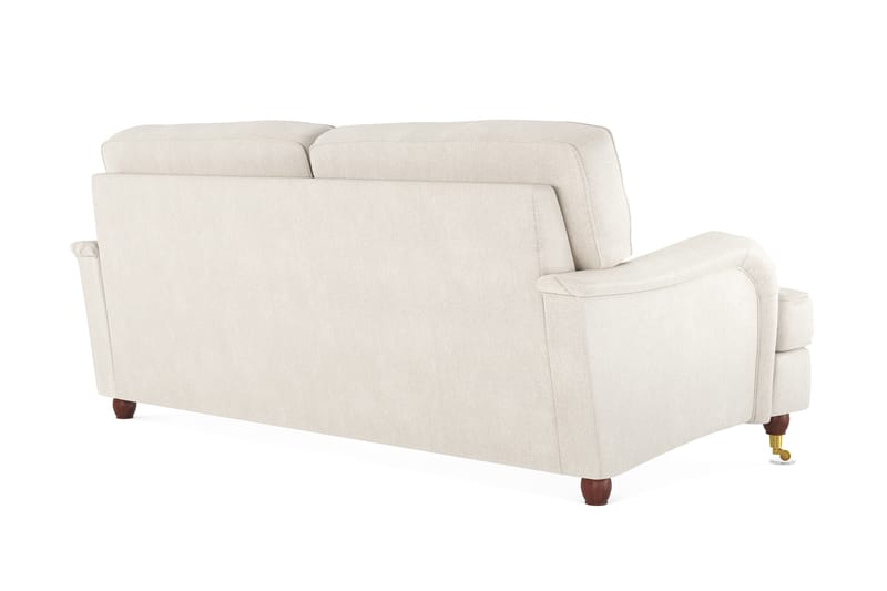 Howard Lyx 3-seters Fløyelssofa - Kremhvit - Møbler - Sofaer - Howard-sofaer